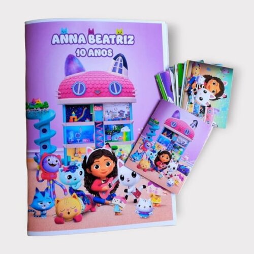 Álbum de Figurinhas a Casa Mágica da Gabby