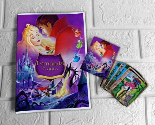 Álbum de Figurinhas a Bela Adormecida