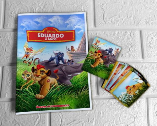 Álbum de Figurinhas a Guarda do Leão