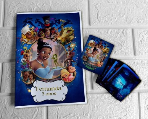 Álbum de Figurinhas a Princesa e o Sapo
