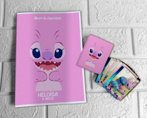 Álbum de Figurinhas Angel Stitch