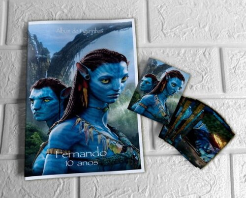 Álbum de Figurinhas Avatar