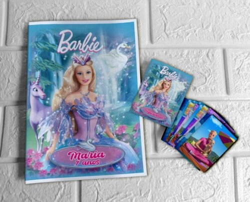 Álbum de Figurinhas Barbie