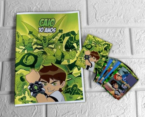 Álbum de Figurinhas Ben 10