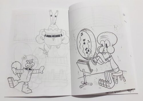 Álbum de Figurinhas Bob Esponja