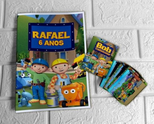 Álbum de Figurinhas Bob o Construtor