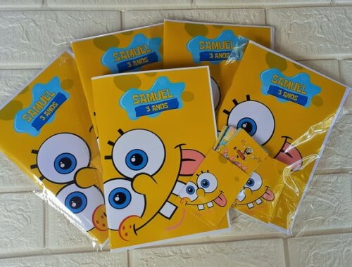 Álbum de Figurinhas Bob Esponja