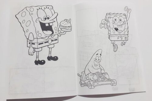 Álbum de Figurinhas Bob Esponja