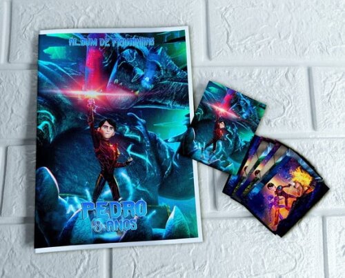 Álbum de Figurinhas Caçadores de Trolls