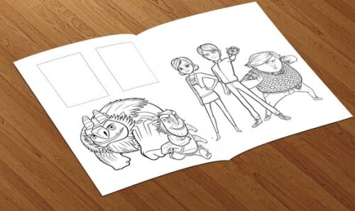 Álbum de Figurinhas Caçadores de Trolls