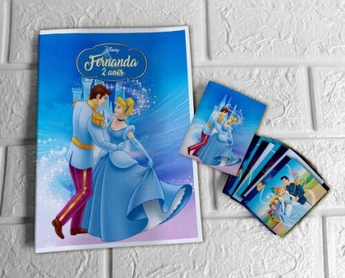 Álbum de Figurinhas Cinderela