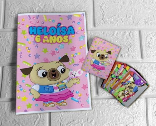 Álbum de Figurinhas Chip e Potato