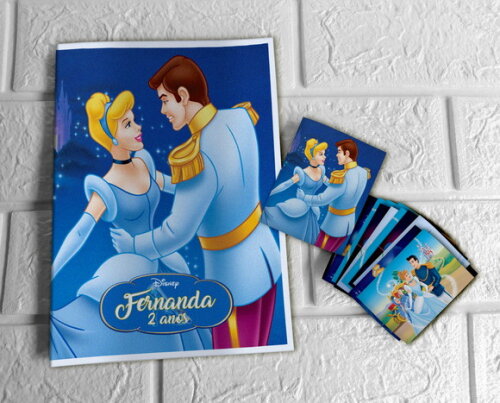 Álbum de Figurinhas Cinderela