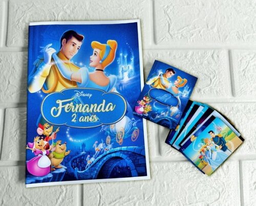 Álbum de Figurinhas Cinderela