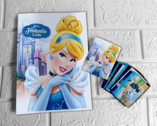 Álbum de Figurinhas Cinderela