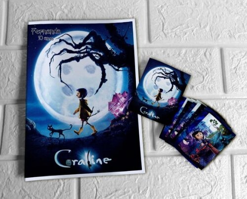 Álbum de Figurinhas Coraline