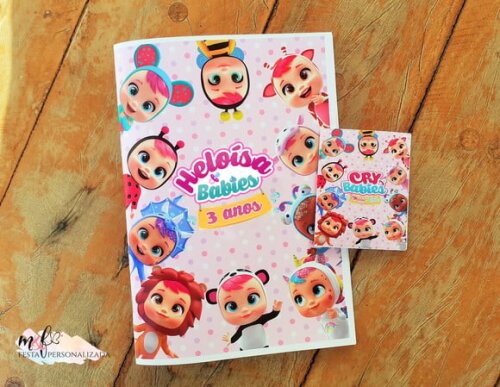 Álbum de Figurinhas Cry Babies Magic Tears
