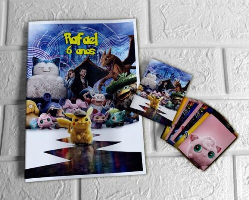Álbum de Figurinhas Detetive Pikachu