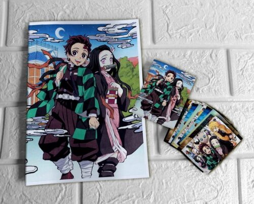 Álbum de Figurinhas Demon Slayer