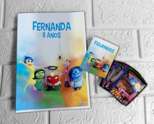 Álbum de Figurinhas Divertida Mente