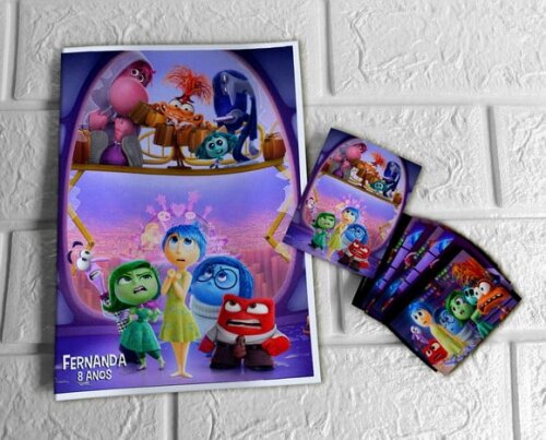 Álbum de Figurinhas Divertida Mente 2