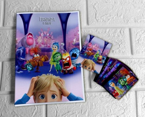 Álbum de Figurinhas Divertida Mente 2
