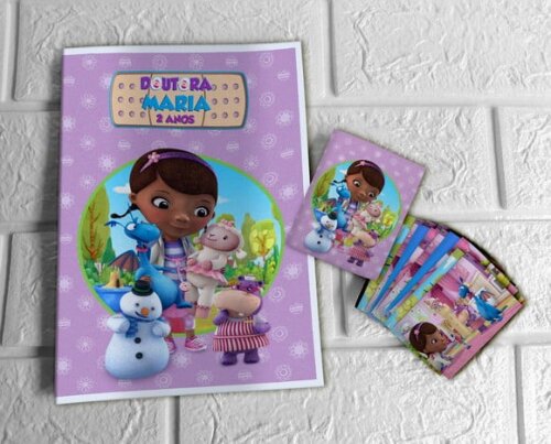 Álbum de Figurinhas Doutora Brinquedos