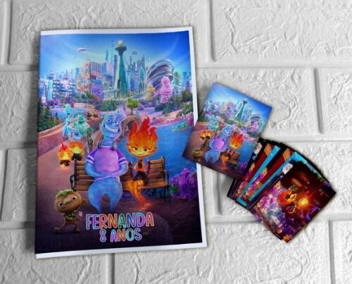 Álbum de Figurinhas Elementos