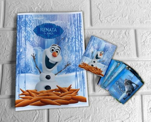 Álbum de Figurinhas Frozen