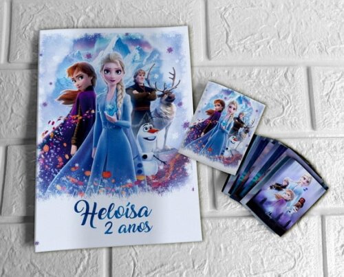 Álbum de Figurinhas Frozen 2