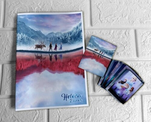 Álbum de Figurinhas Frozen 2