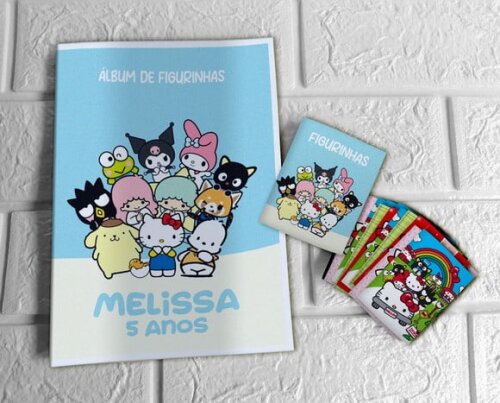 Álbum de Figurinhas Hello Kitty