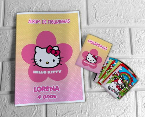 Álbum de Figurinhas Hello Kitty
