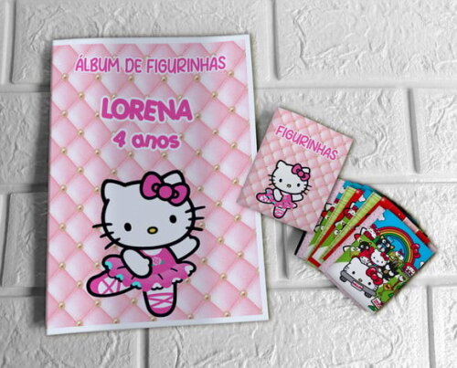 Álbum de Figurinhas Hello Kitty