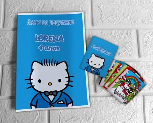 Álbum de Figurinhas Hello Kitty Daniel