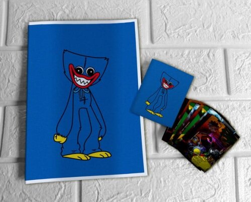 Álbum de Figurinhas Huggy Wuggy