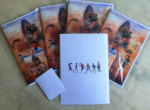 Álbum de Figurinhas Jurassic World Acampamento Jurássico