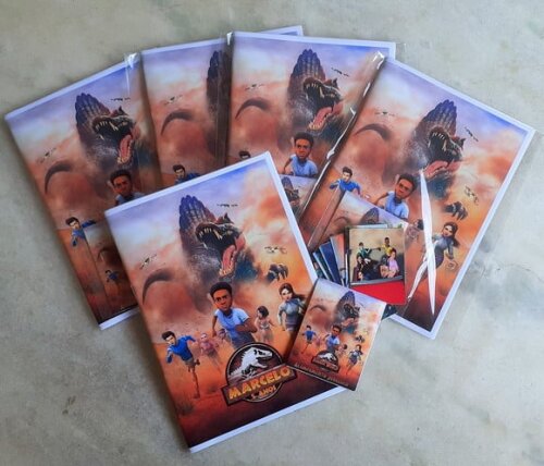 Álbum de Figurinhas Jurassic World Acampamento Jurássico