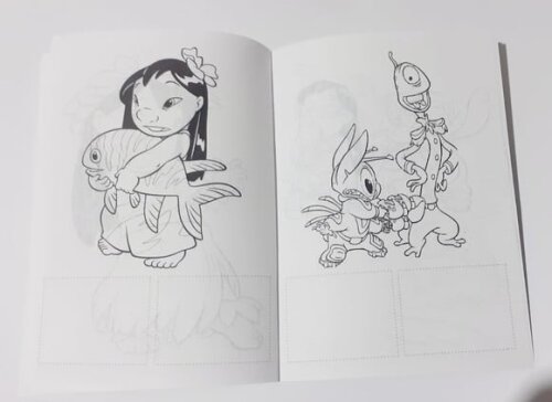 Álbum de Figurinhas Lilo e Stitch