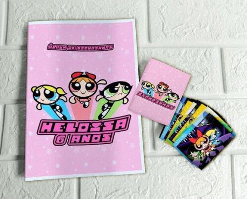 Álbum de Figurinhas Meninas Super Poderosas