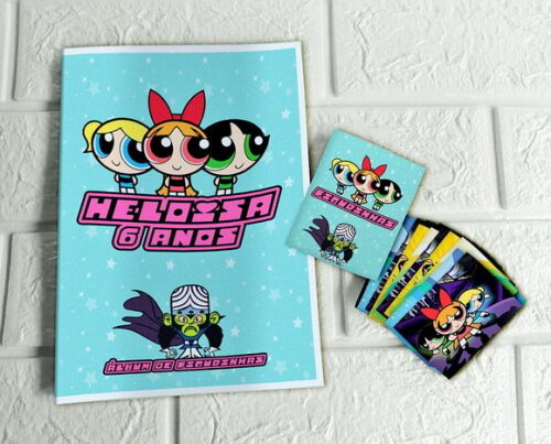 Álbum de Figurinhas Meninas Super Poderosas