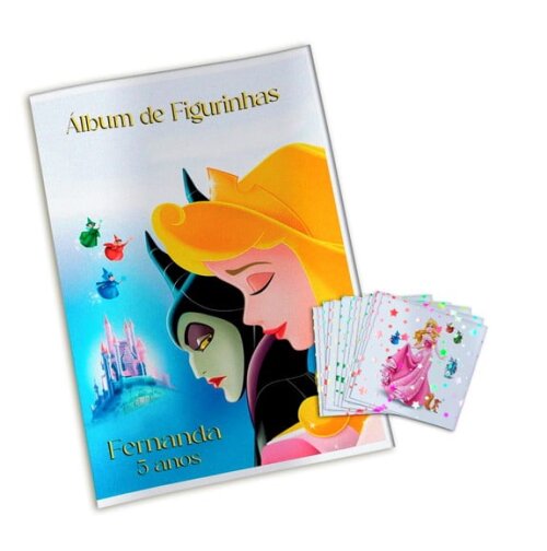 Álbum de Figurinhas Metalizadas a Bela Adormecida