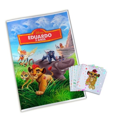 Álbum de Figurinhas Metalizadas a Guarda do Leão