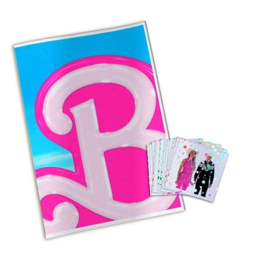 Álbum de Figurinhas Metalizadas Barbie Filme