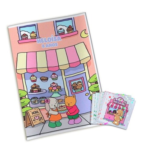 Álbum de Figurinhas Metalizadas Bobbie Goods
