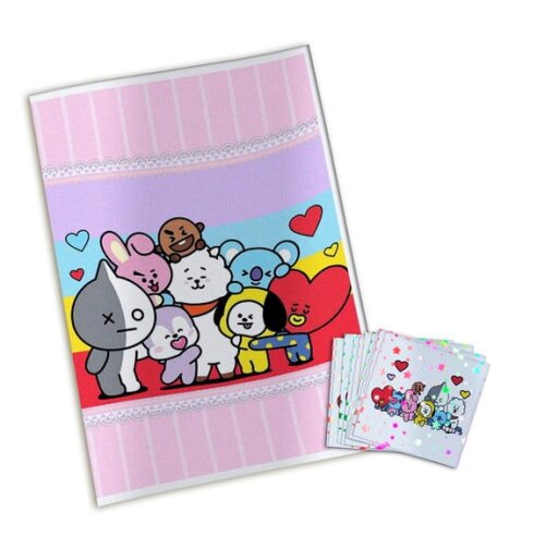 Álbum de Figurinhas Metalizadas Bt21