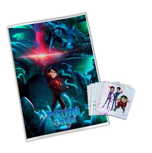 Álbum de Figurinhas Metalizadas Caçadores de Trolls
