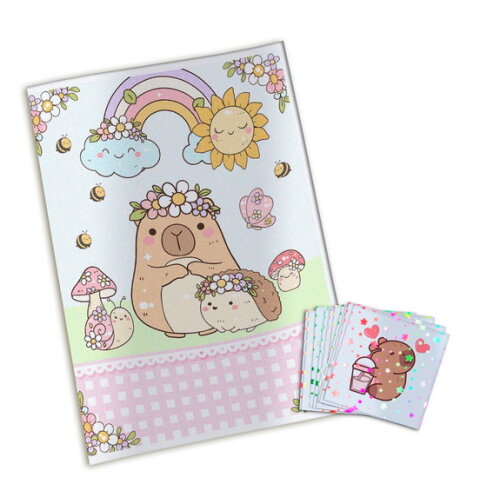 Álbum de Figurinhas Metalizadas Capivara
