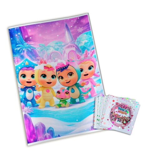 Álbum de Figurinhas Metalizadas Cry Babies Magic Tears