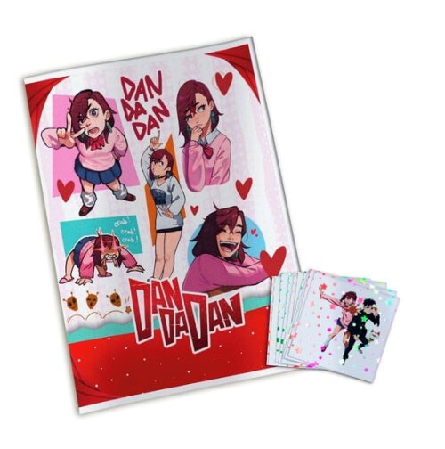 Álbum de Figurinhas Metalizadas Dan da Dan